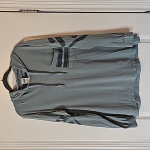 PINK Long sleeve hooded shirt size Large